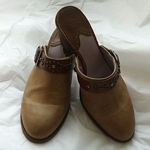 Johnston & Murphy Studded Leather Mule / Clogs 7.5